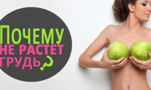 Почему не растет грудь – причины и советы специалиста