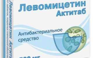 Левомицетин от цистита: инструкция по применению и рекомендации